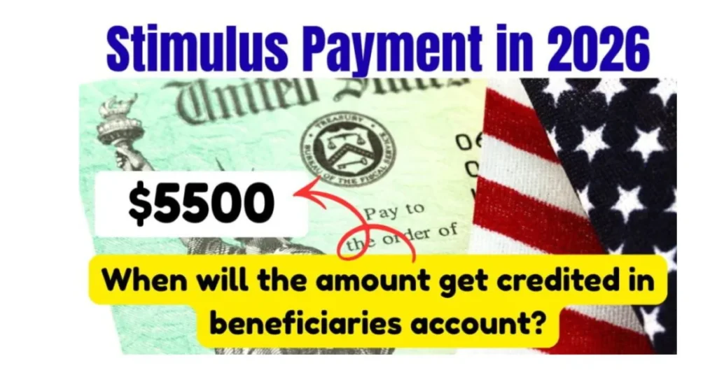 $5500 Stimulus Payment in 2026