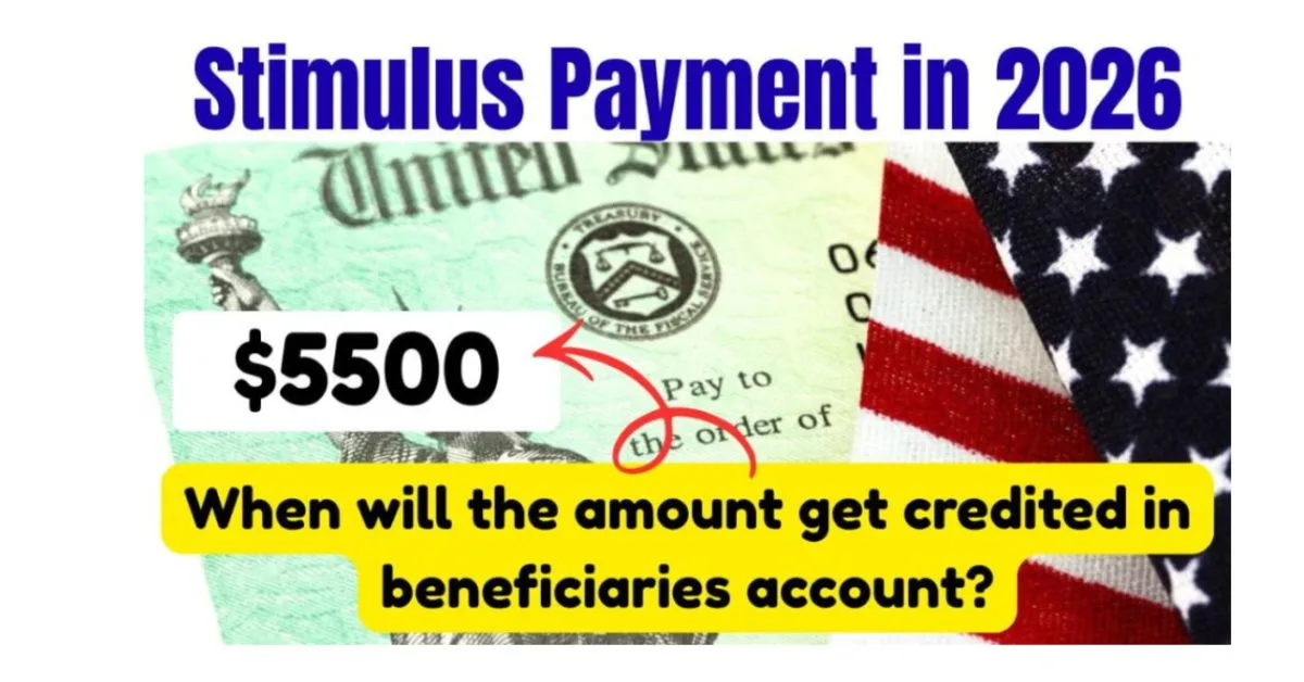$5500 Stimulus Payment in 2026